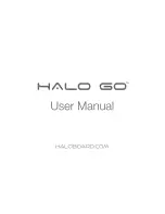 Предварительный просмотр 1 страницы HALOBOARD Halo Go User Manual