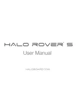 HALOBOARD Halo rover S User Manual preview