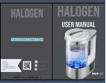Halogen 97973-CHN-1 User Manual preview