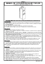 Preview for 9 page of Halsey Taylor GBVAHC U Series Owner'S Manual