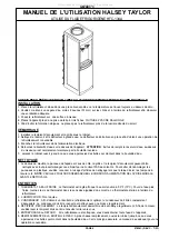 Предварительный просмотр 9 страницы Halsey Taylor GBVAKC C Owner'S Manual