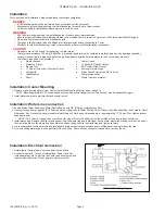 Preview for 2 page of Halsey Taylor HydroBoost HTHBHVR8-25 Installation, Care & Use Manual