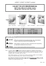 Halsey Taylor OVL-II ER-Q Owner'S Manual preview