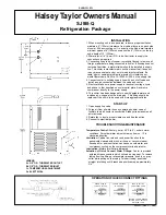 Preview for 1 page of Halsey Taylor SJ8B-Q Owner'S Manual