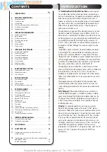 Preview for 2 page of Halstead Best db 30 Installation & Servicing Instructions Manual