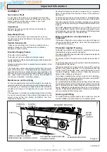 Preview for 3 page of Halstead Eden CB Instruction For Use & Installation Instructions