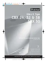 Halstead Eden CBX 24 Installation & Servicing Instructions Manual preview