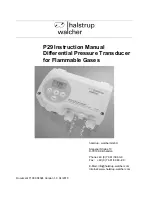 halstrup-walcher P29 Instruction Manual preview