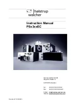 halstrup-walcher PS 3 EC Series Instruction Manual preview