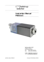 halstrup-walcher PSE2 C Series Instruction Manual preview