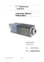 halstrup-walcher PSE2 Mod Series Instruction Manual preview