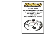 Haltech Elite 2500 Quick Start Manual preview