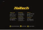 Preview for 13 page of Haltech NEXUS R3 Quick Start Manual