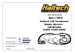 Haltech PLATINUM HT051202 Quick Start Manual preview