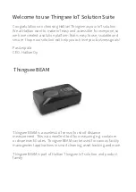 Preview for 2 page of Haltian Thingsee BEAM User And Installation Manual