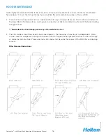 Preview for 16 page of Halton Capture Jet KVE-WW Operator'S Manual