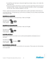 Preview for 16 page of Halton Capture Ray KVC-UV Operator'S Manual