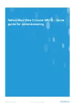 Halton Max Ultra Circular Quick Manual For Commissioning preview