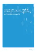 Halton Safe Management 2.0 Installation, Commissioning, Operating, And Maintenance Manual preview