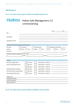 Предварительный просмотр 79 страницы Halton Safe Management 2.0 Installation, Commissioning, Operating, And Maintenance Manual