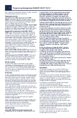 Preview for 28 page of Halyard COOLIEF SINERGY Instructions For Use Manual