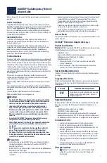 Preview for 3 page of Halyard RADIOFREQUENCY VERSION 3 Instructions For Use Manual