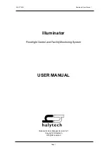 Preview for 1 page of Halytech Illuminator User Manual