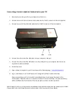 Preview for 7 page of Halytech microSpider2 Industrial Quick Start Manual