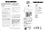 Preview for 1 page of Ham ThermoSenseX1 Quick Start Manual