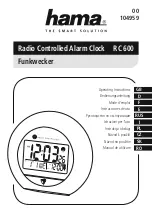 Preview for 1 page of Hama 00 104959 Operating Instructions Manual