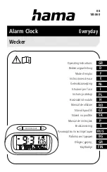 Preview for 1 page of Hama 00 185860 Operating Instructions Manual