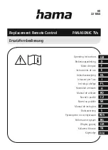 Hama 00 221064 Operating Instructions Manual preview