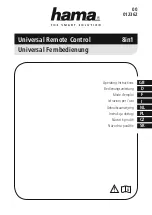 Preview for 1 page of Hama 00012362 Operating Instructions Manual