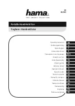 Preview for 1 page of Hama 00012365 Operating Instructions Manual