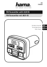 Preview for 1 page of Hama 00014163 Operating Instructions Manual