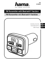 Preview for 1 page of Hama 00014164 Operating Instructions Manual