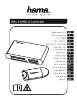 Hama 00039878 Operating Instructions Manual preview