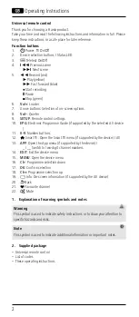 Preview for 4 page of Hama 00040074 Operating Instructions Manual