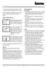 Предварительный просмотр 9 страницы Hama 00040966 Operating Manual