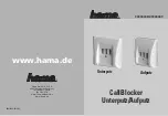 Preview for 1 page of Hama 00044448 User Manual