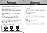 Preview for 1 page of Hama 00046080 Instructions For Use