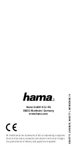 Предварительный просмотр 20 страницы Hama 00047771 Operating Instructions Manual