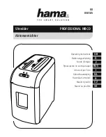 Hama 00050185 Professional M8CD Operating Instructions Manual preview