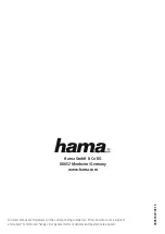 Preview for 26 page of Hama 00051620 Operating Instructions Manual