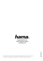 Предварительный просмотр 14 страницы Hama 00053180 Operating Instructions Manual