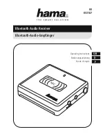 Preview for 1 page of Hama 00053187 Operating Instructions Manual