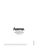 Предварительный просмотр 14 страницы Hama 00053187 Operating Instructions Manual