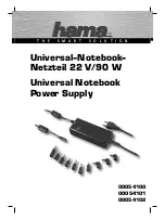 Preview for 2 page of Hama 00054100 Operating Instructions Manual