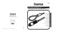 Hama 00054120 Operating Instructions Manual preview