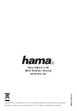 Предварительный просмотр 75 страницы Hama 00054772 Operating Instructions Manual